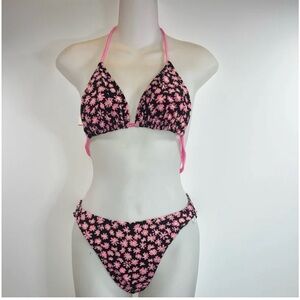 Vintage floral bikini